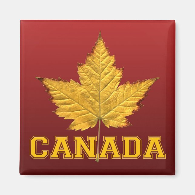 Kanada Souvenir Fridge Magnet Canada Keepsaké (Framsidan)