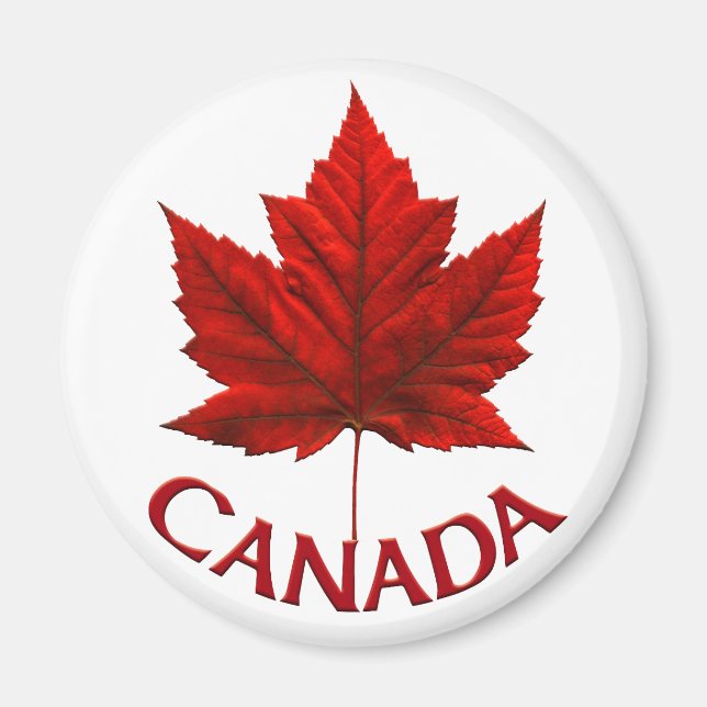 Kanada Souvenir Fridge Magnet Canada Magnets Gifts (Framsidan)