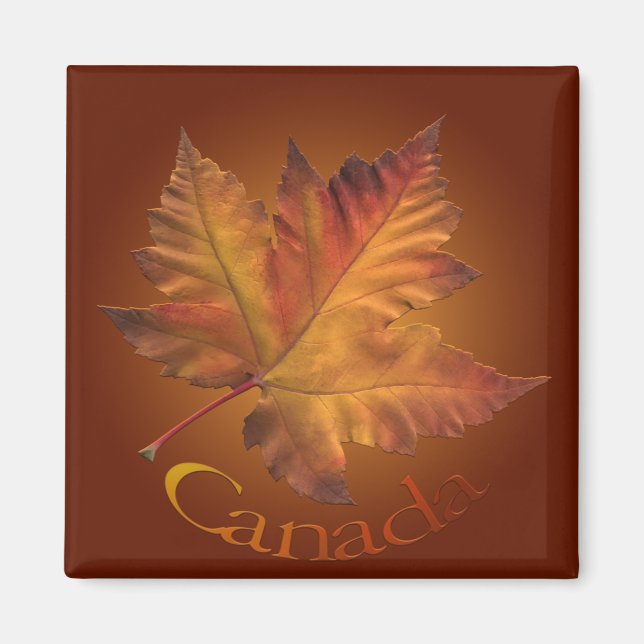 Kanada Souvenir Fridge Magnet Maple Löv Magnet (Framsidan)
