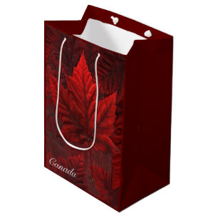 Kanada Souvenir Gift Bags Kanada Maple Löv Bag