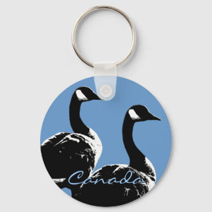 Kanada Souvenir Keychain Kanada Geese Keepsaké Nyckelring