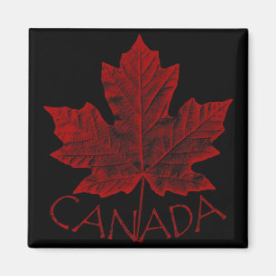 Kanada Souvenir Kylskåpsmagnet Kanada Lönnlöv