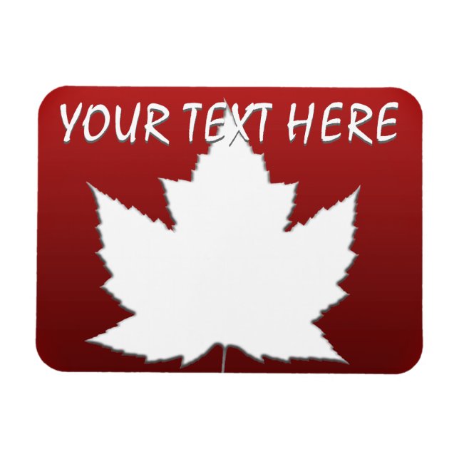 Kanada Souvenir Magnet Anpassningsbar Canada Magne (Horisontell)