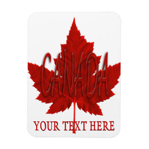 Kanada Souvenir Magnet Anpassningsbar Canada Magne