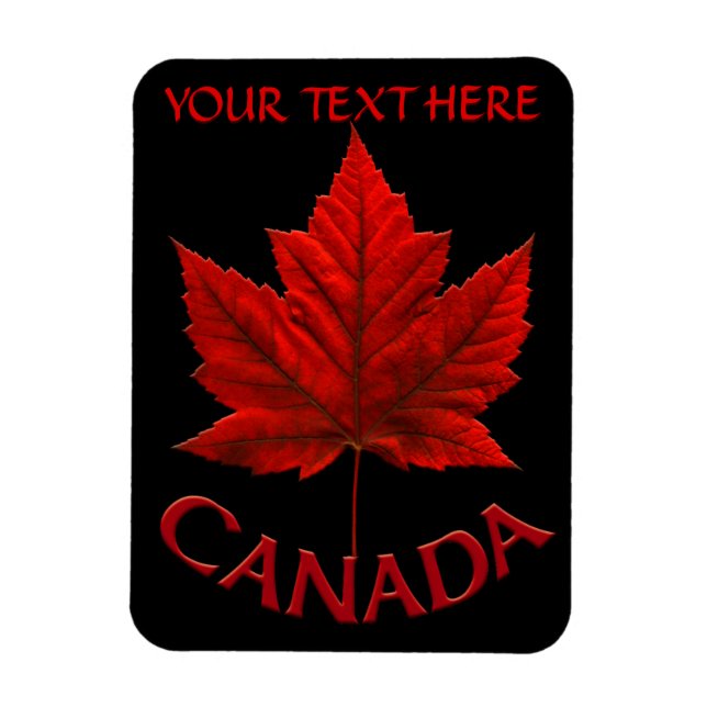 Kanada Souvenir Magnet Anpassningsbar Canada Magne (Vertikal)