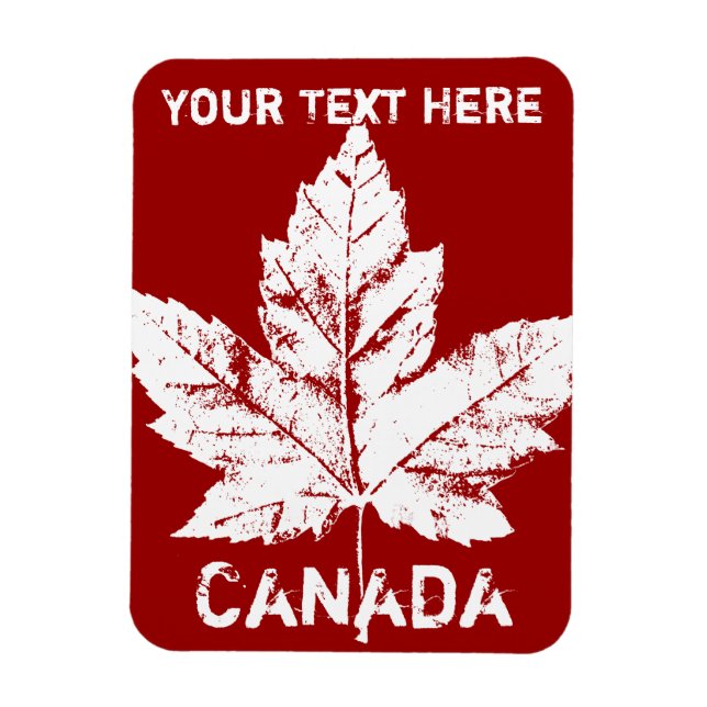 Kanada Souvenir Magnet Anpassningsbar Canada Magne (Vertikal)