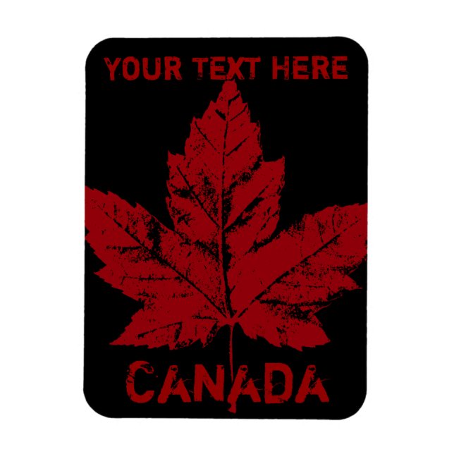 Kanada Souvenir Magnet Anpassningsbar Canada Magne (Vertikal)