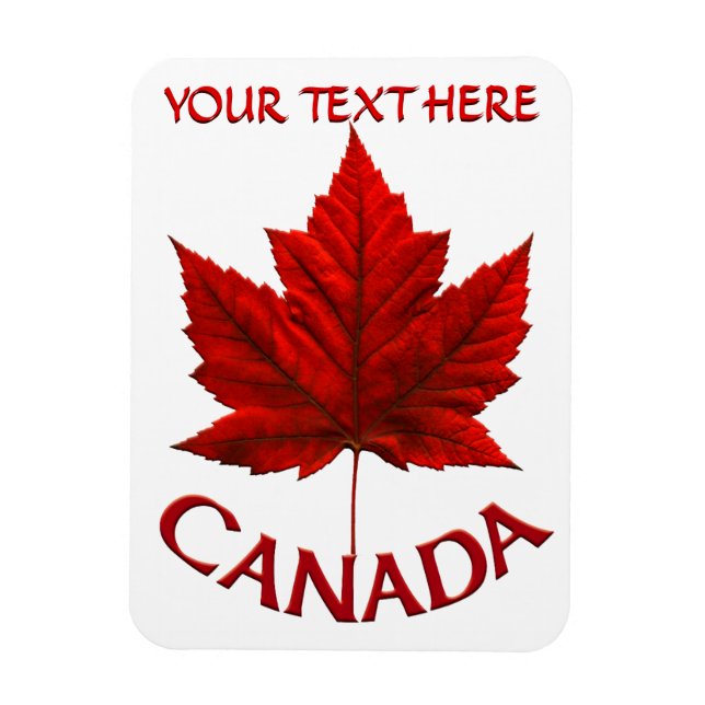 Kanada Souvenir Magnet Anpassningsbar Canada Magne (Vertikal)