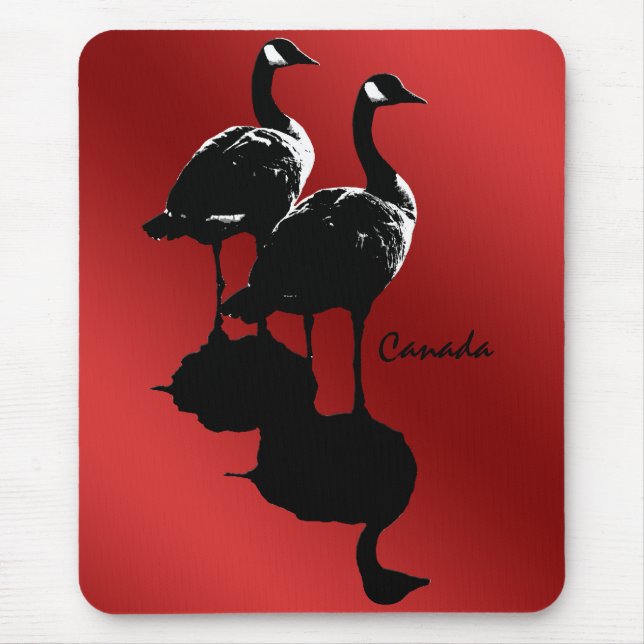 Kanada Souvenir Mousepad Canada Goose Mus mattor Musmatta (Framsidan)