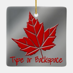 Kanada Souvenir Ornament Personlig Canada Gift