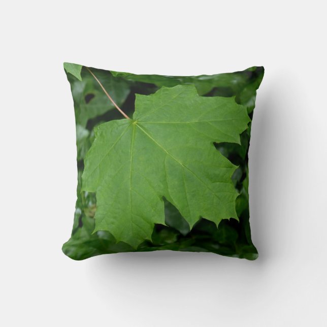 Kanada Souvenir Pillow Maple Löv Dekorativ kudde (Framsida)