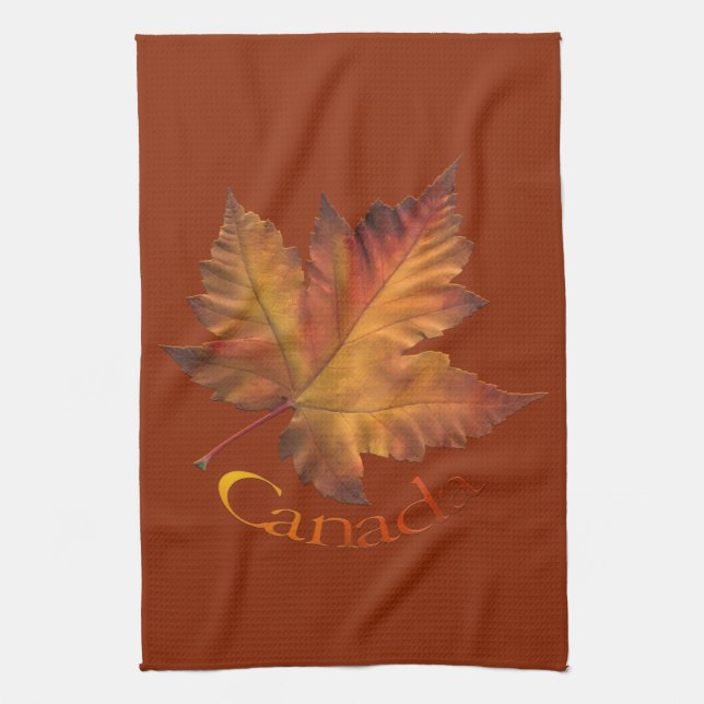 Kanada Souvenir Towel Coola Canada Tea Towel Gift Kökshandduk (Vertikal)