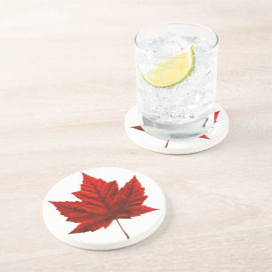Kanada Souvenir Underlägg att Kanada Maple Löv Und Sandsten