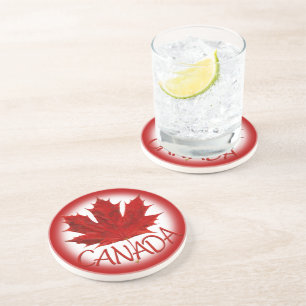 Kanada Souvenir Underlägg att Kanada Maple Löv Und Sandsten