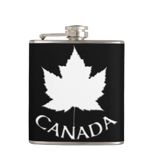 Kanada Souvenirflaska Kanada Flagga Drickflaska Pr Fickplunta
