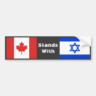 Kanada Stands with Israel Bildekal