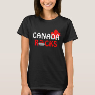 Kanada stenar - krulla t-shirt