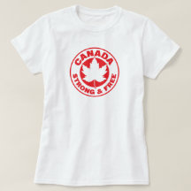 Kanada Strong & Free T-shirt