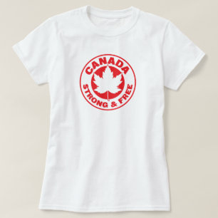 Kanada Strong & Free T-shirt