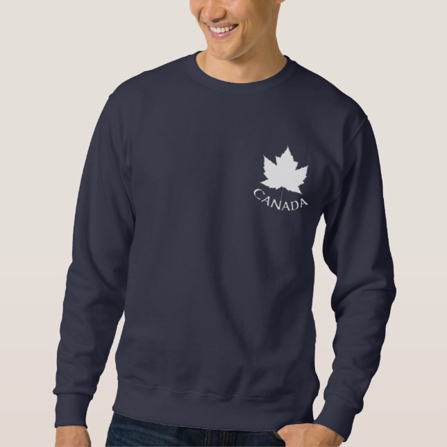 Kanada Sweatshirt Canada Flagga Souvenir Sweatshir (Framsida)