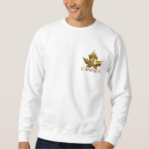 Kanada Sweatshirt Guld Kanada Souvenir Sweatshirt