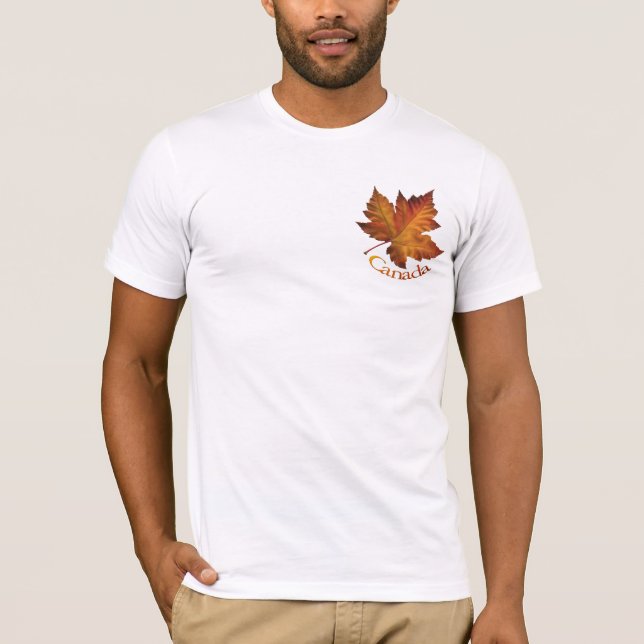 Kanada T-Shirt Passande Unisex Canada Souvenir Shi (Framsida)