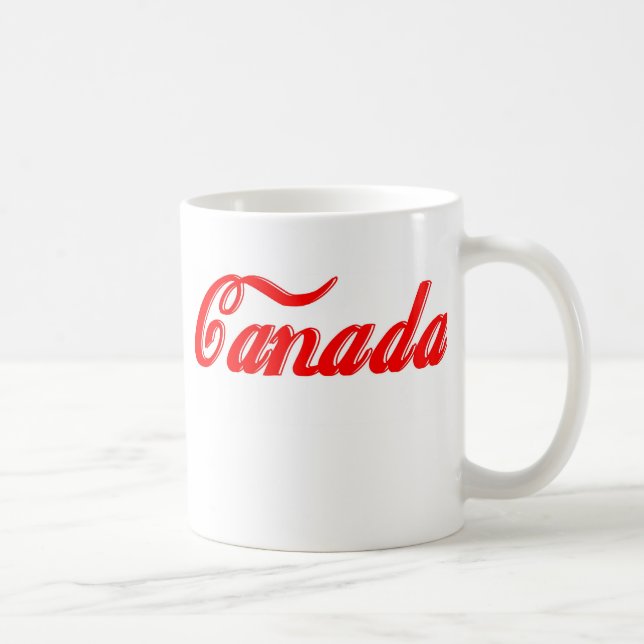 Kanada t-skjorta kaffemugg (Höger)