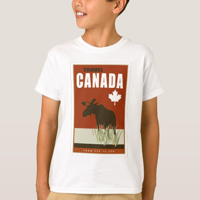 Kanada Tee Shirt (Framsida)