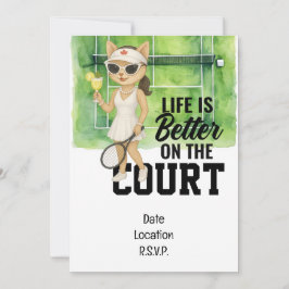 Kanada Tennis Player Life är bättre på domstolen Inbjudningar