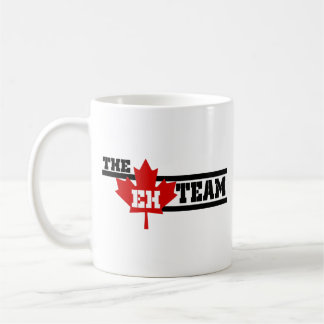 Kanada: The EH Team Maple Löv Lycklig Kanada Day Kaffemugg