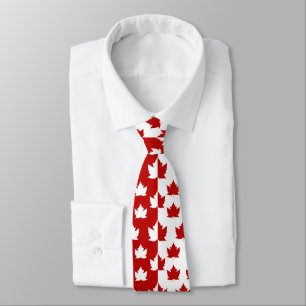 Kanada Ties 2 Tone Kanada Souvenir Ties Slips
