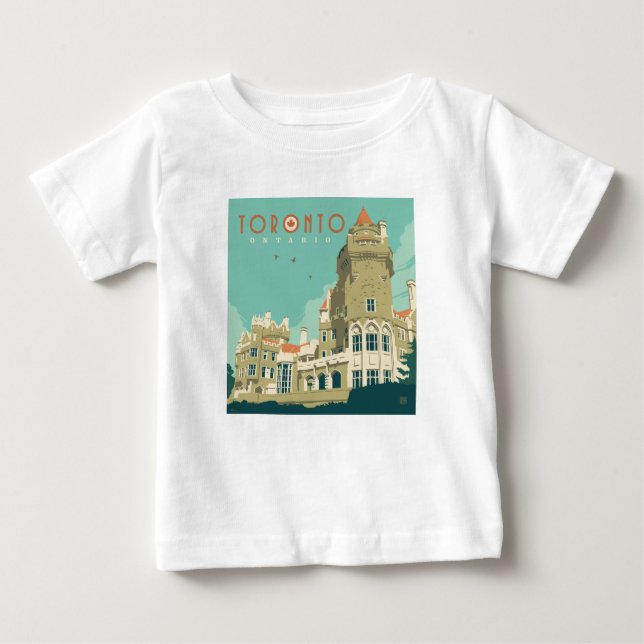 Kanada | Toronto, Casa Loma T Shirt (Framsida)