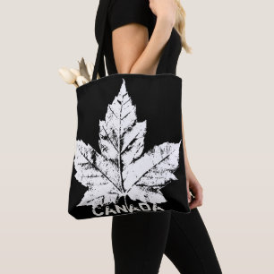 Kanada Tote bags Retro Canada Maple Löv Bags Tygkasse