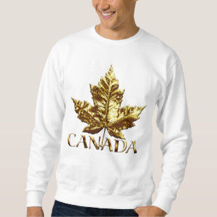 Kanada Tröja Kanada Flagga Souvenir Tröja Lång Ärmad Tröja