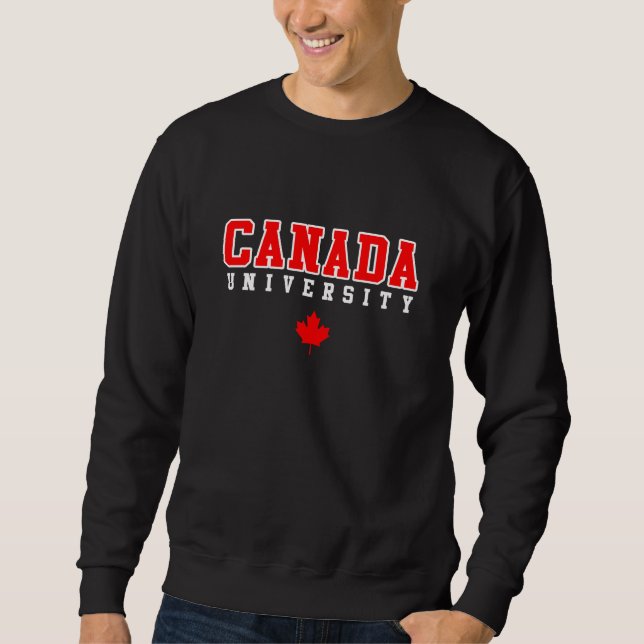 Kanada Universitet Sweatshirt (Framsida)