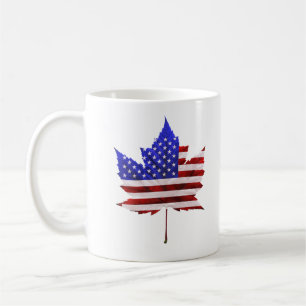 Kanada/USA Kopp Mugg Anpassningsbar US Canada Souv