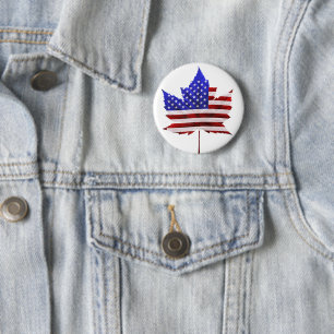 Kanada USA Souvenir Buttons - Personlig Knapp
