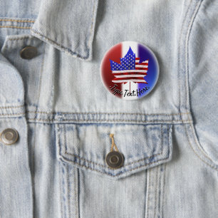 Kanada USA Souvenir Buttons - Personlig Knapp