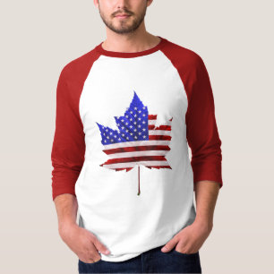 Kanada USA Souvenir Jersey Shirt - Manar T