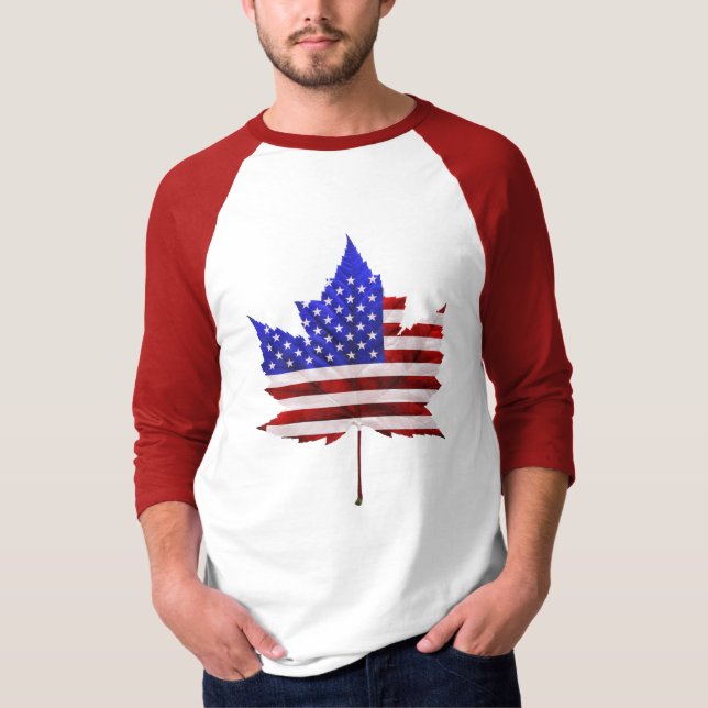 Kanada USA Souvenir Jersey Shirt - Manar T (Framsida)