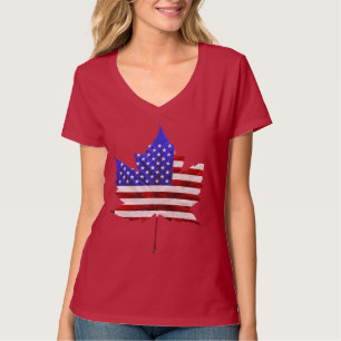 Kanada USA Souvenir T Shirt