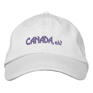 KANADA, va? Broderad look Keps