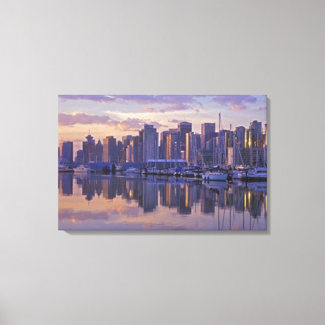 Kanada, Vancouver, British Columbia. Vancouver Canvastryck (Framsida)