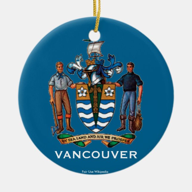 Kanada - Vancouver jul Ornament (Framsidan)