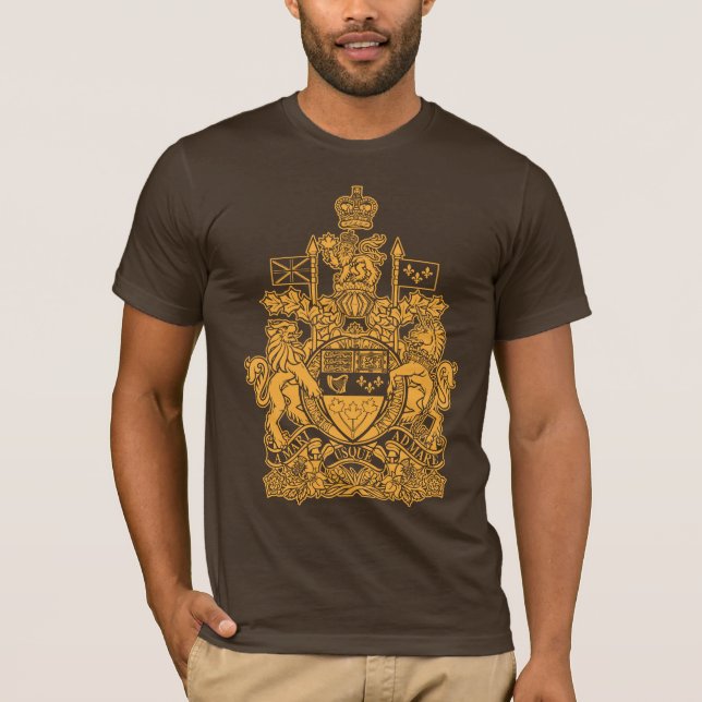 Kanada vapensköld - Kanada vapensköld T Shirt (Framsida)