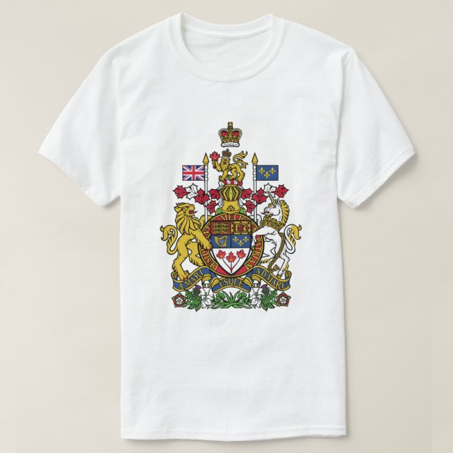 Kanada vapensköldT-tröja Tee (Design framsida)