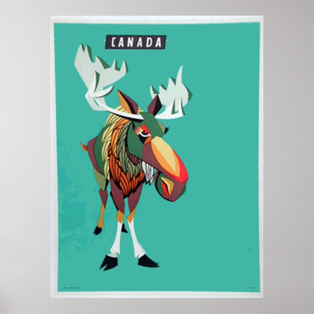 Kanada Vintage affisch (Framsidan)