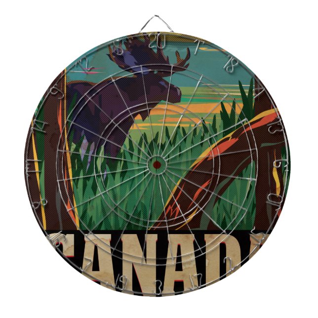Kanada Vintage Resa Affisch Piltavla (Framsidan)