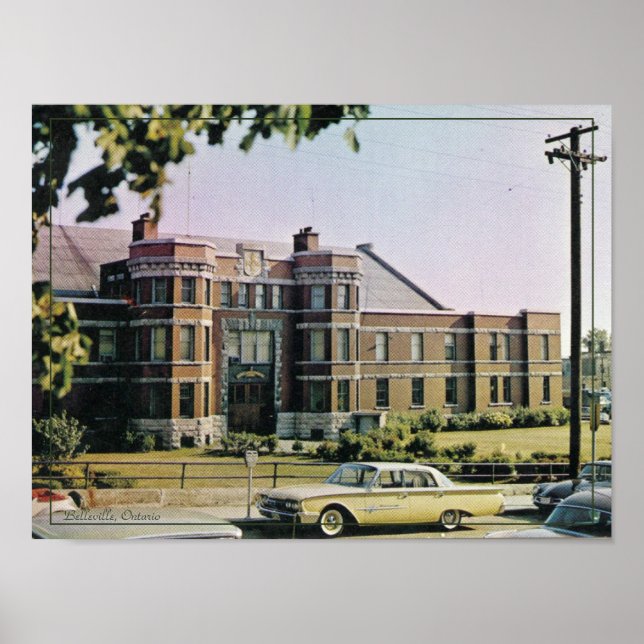 Kanada vintage resor 1970 poster (Framsidan)