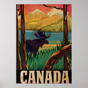 Kanada Vintage resor Poster